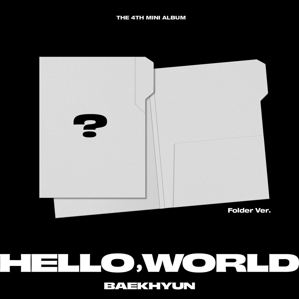 BAEKHYUN - 4th Mini Album [Hello, World] Folder Ver.