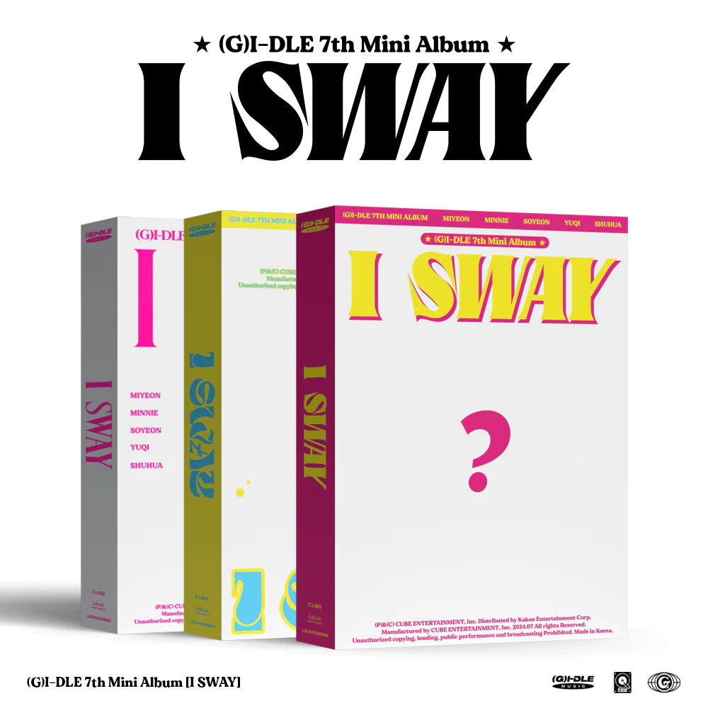 (G)I-DLE - 7th Mini Album [I SWAY]