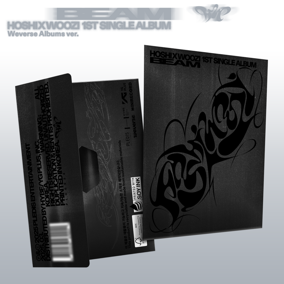 HOSHI X WOOZI -1st Single Album [BEAM] Weverse Albums Ver.