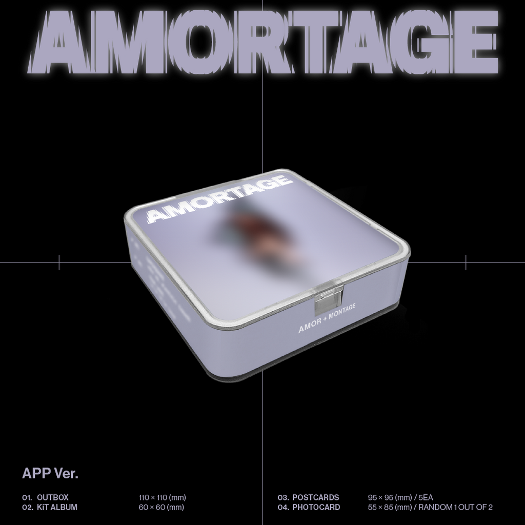 JISOO - Mini Album [AMORTAGE] APP Ver.