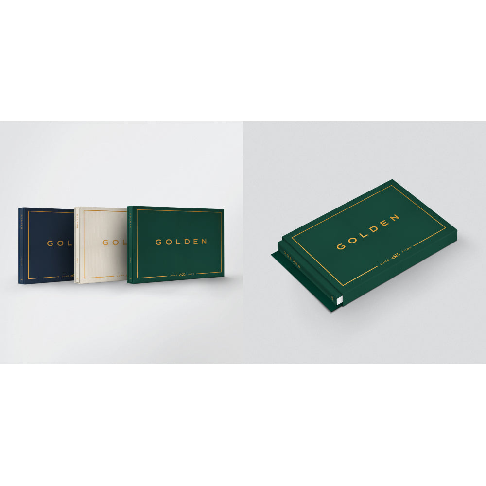 Jung Kook – GOLDEN GOLDEN’ (Set) + ‘GOLDEN’ (Weverse Albums ver.) Set