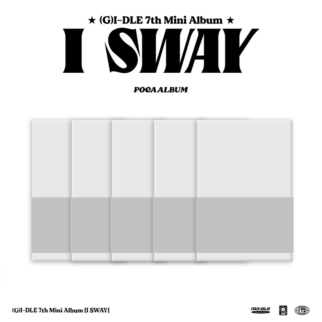 (G)I-DLE - 7th Mini Album [I SWAY] (POCA ALBUM Ver.)