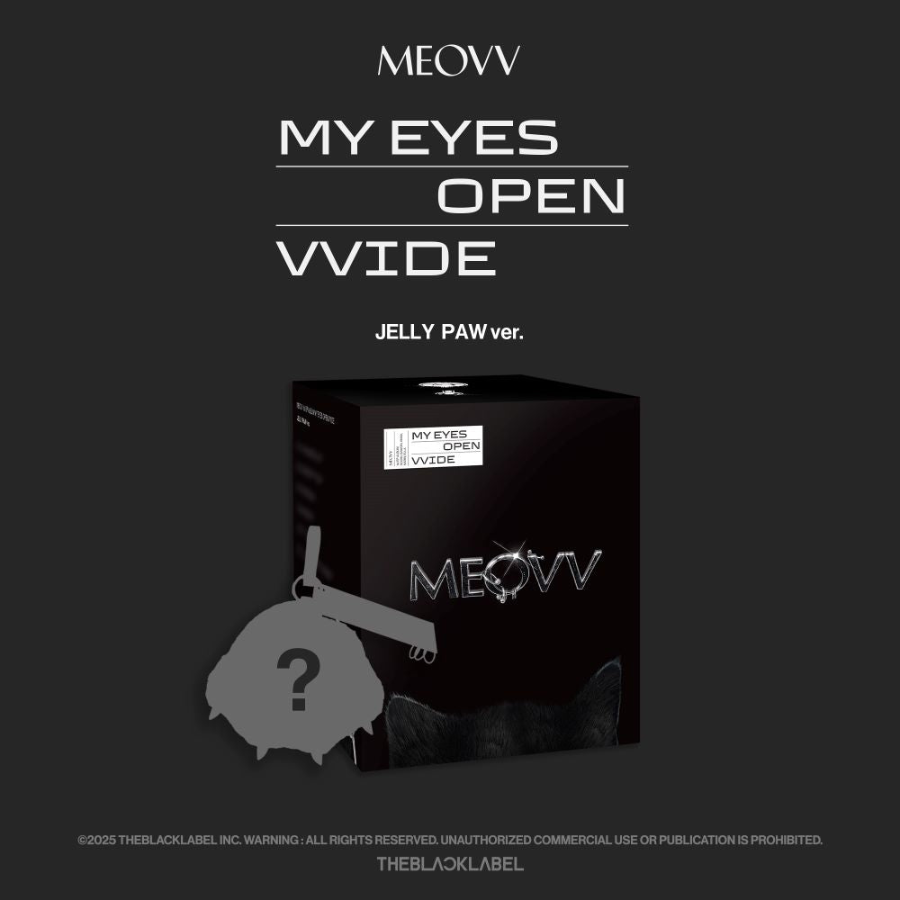 MEOVV - 1st EP Album [MY EYES OPEN VVIDE] JELLY PAW Ver.
