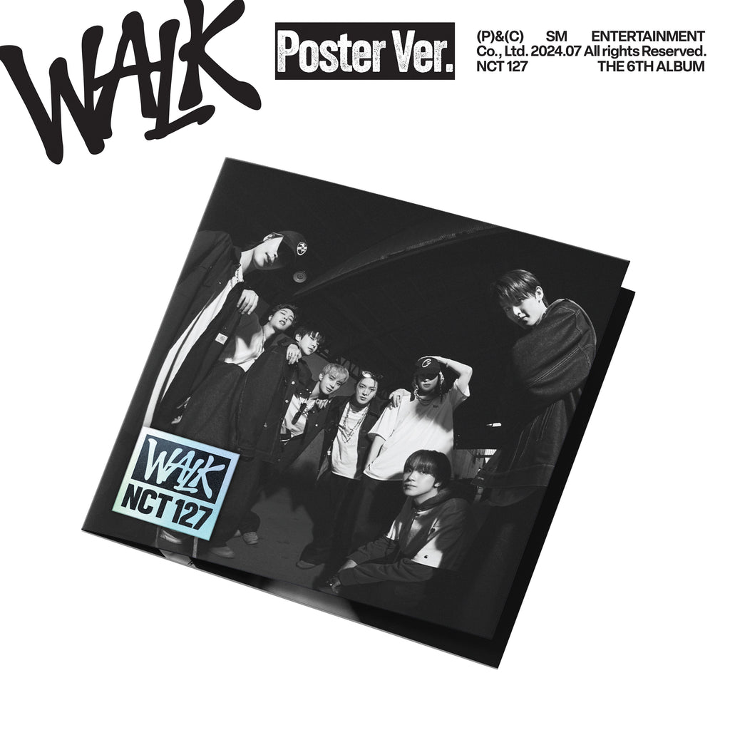 NCT 127 - 6th Album [WALK] - Poster Ver.