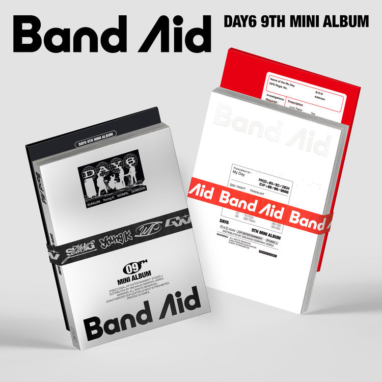 DAY6 - 9th Mini Album [Band Aid]