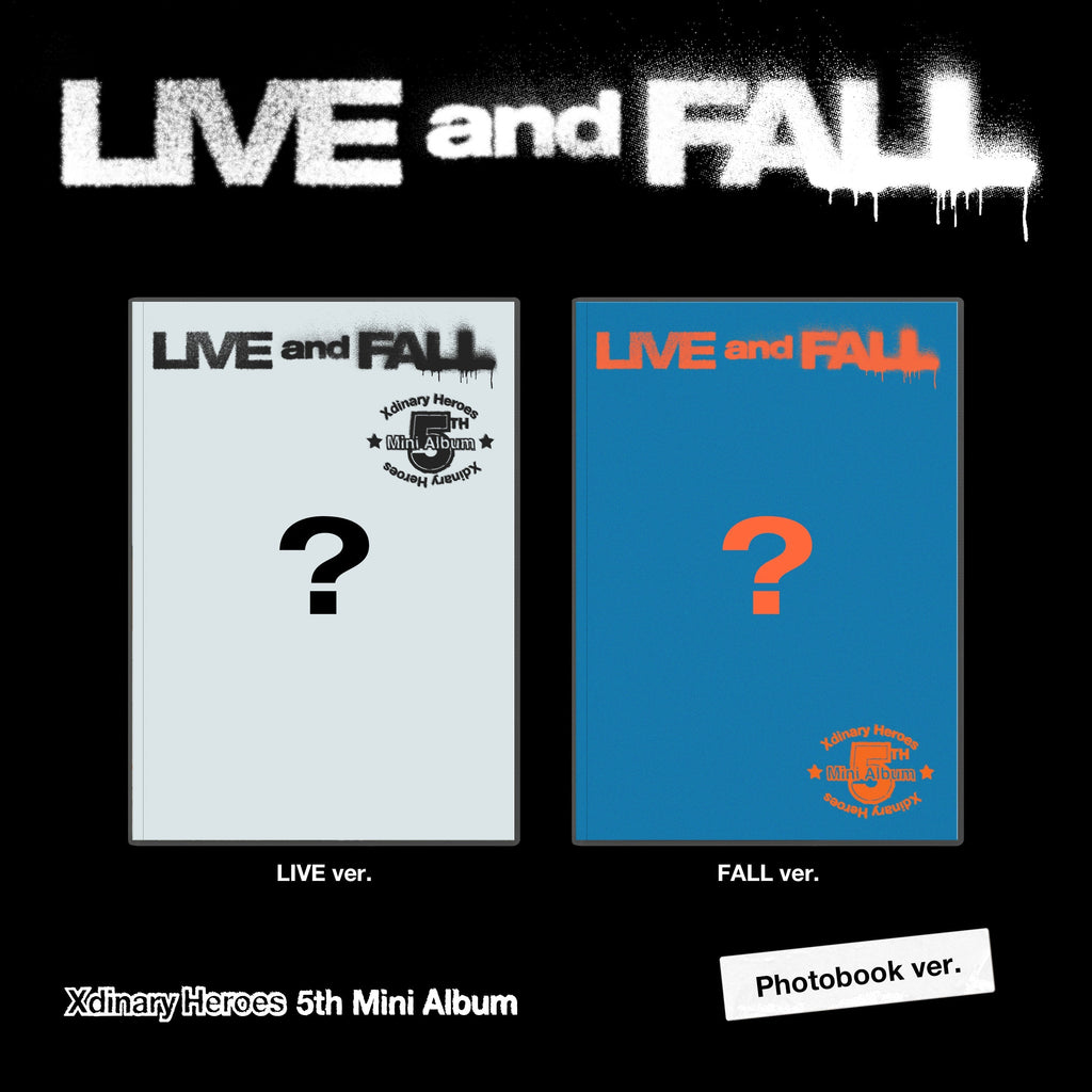 Xdinary-Heroes - 5th Mini Album [LIVE and FALL] Photobook Ver.