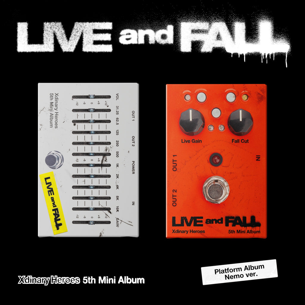 Xdinary-Heroes - 5th Mini Album [LIVE and FALL] Platform Ver.