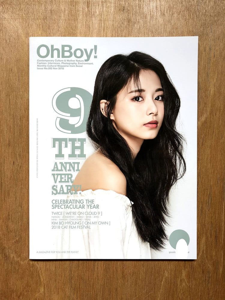 Oh Boy! 092 Tzuyu Cover