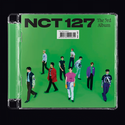 NCT 127 - Sticker [The 3rd Album] (Jewel Case Ver.)