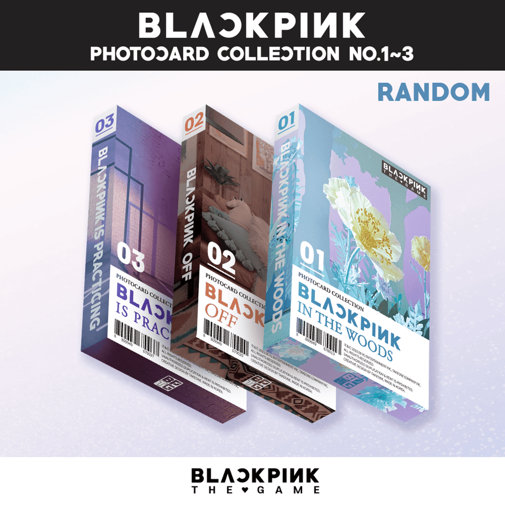BLACKPINK – THE GAME (Photocard Collection) RANDOM - Audio CD