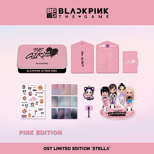 BLACKPINK – THE GIRLS [OST] Stella ver. (PINK,BLACK EDITION) - Audio CD