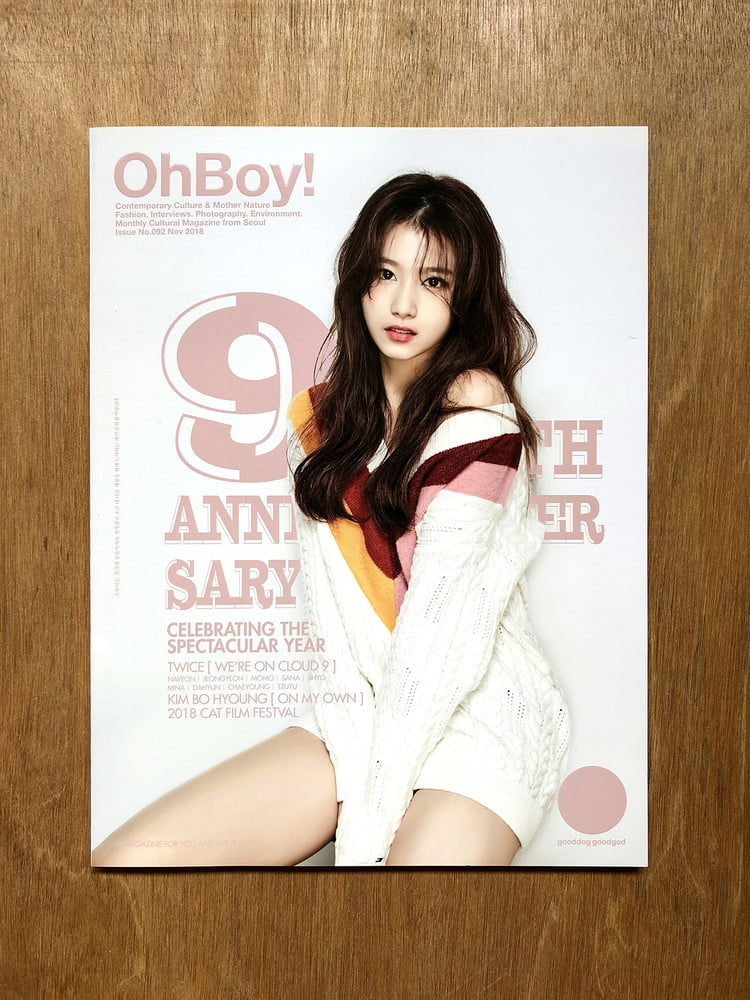 Oh Boy! 092 Sana Cover