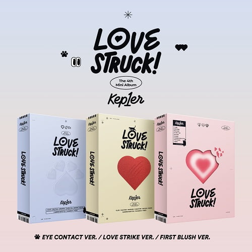 Kep1er – LOVE STRUCK! (The 4th Mini Album) [Random Cover] - Audio CD