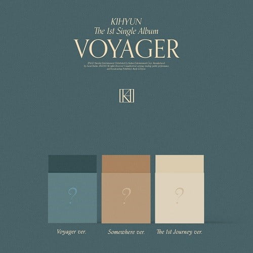 KIHYUN - VOYAGER [ 1st Single Album] -