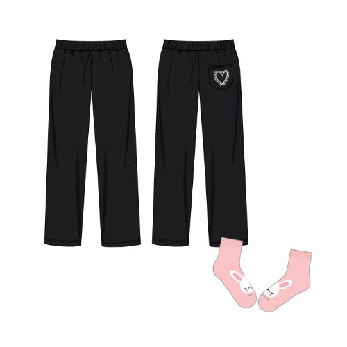 TWICE - PAJAMA PANTS &amp; SOCKS SET / 4TH WORLD TOUR Ⅲ