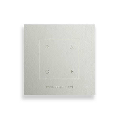 WINNER KANG SEUNG YOON - PAGE [1st FULL ALBUM] (KIT ALBUM)